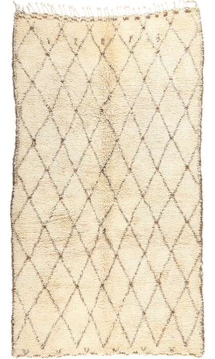 7 x 12 Vintage Moroccan Beni Ourain Rug 20338