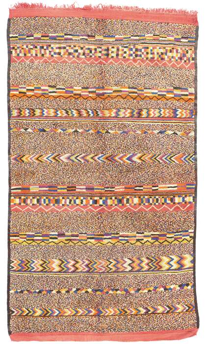 5 x 9 Vintage Beni Mrirt Moroccan Rug 20368