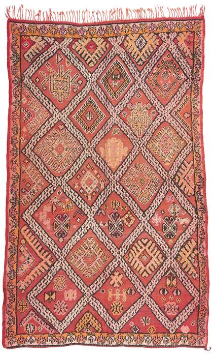 6 x 9 Vintage Taznakht Moroccan Kilim Rug 20369