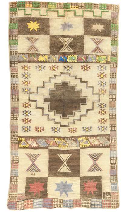 5 x 9 Vintage Taznakht Moroccan Rug 20471