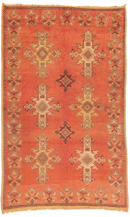 6 x 9 Vintage Taznakht Moroccan Rug 20231