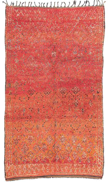 7 x 12 Vintage Beni MGuild Moroccan Rug 20148