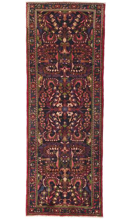 4 x 10 Vintage Persian Malayer Rug 61047