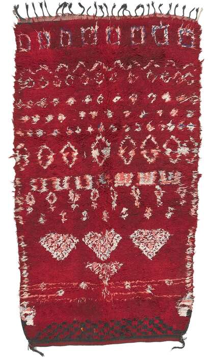 5 x 9 Vintage Red Talsint Moroccan Rug 20263