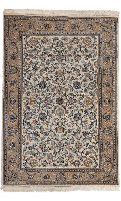 ​​4 x 6 Vintage Persian Kashan Rug 78691​