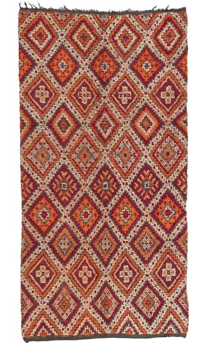 6 x 12 Vintage Taznakht Moroccan Rug 20976