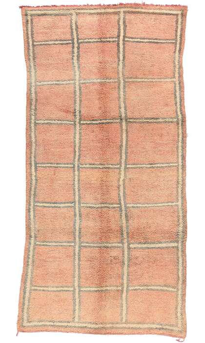 6 x 12 Vintage Pink Boujad Moroccan Rug 20950