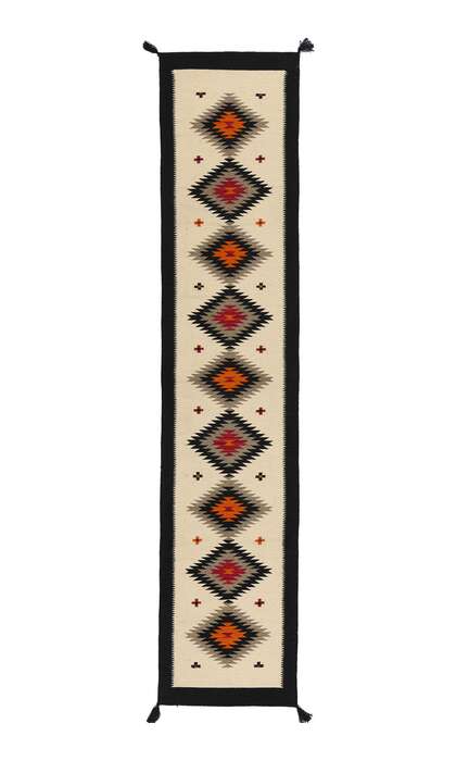 3 x 12 Southwest Modern Ganado Beige Navajo-Style Rug Runner 81049