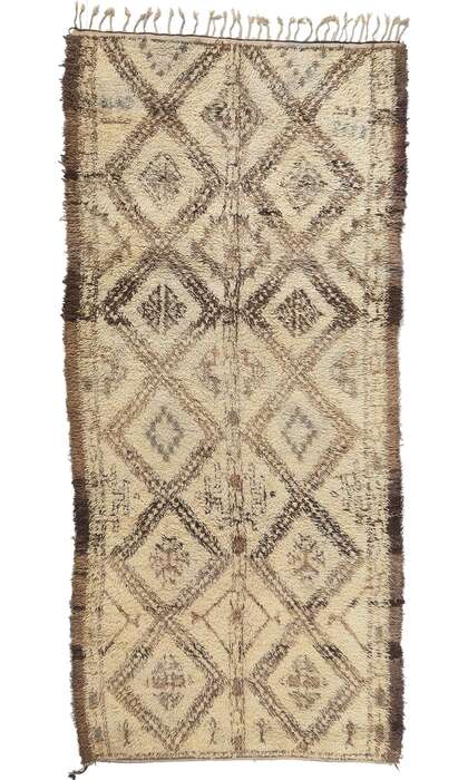 6 x 13 Vintage Beni MGuild Moroccan Rug 20661