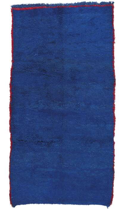 7 x 13 Vintage Blue Beni MGuild Moroccan Rug 20643