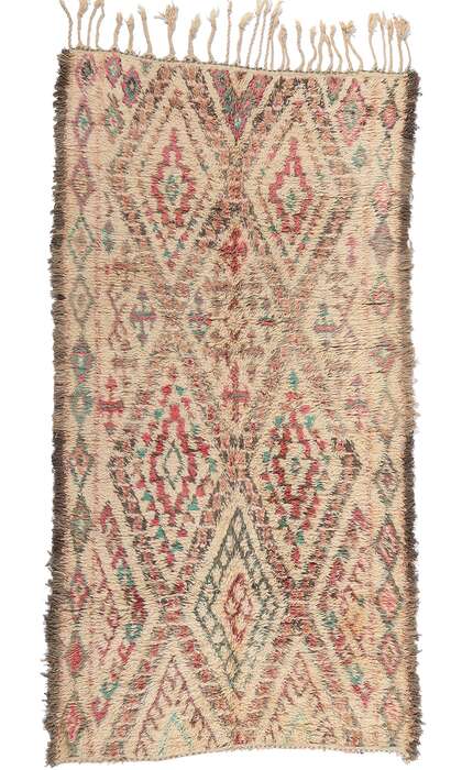 6 x 11 Vintage Beni MGuild Moroccan Rug 21347