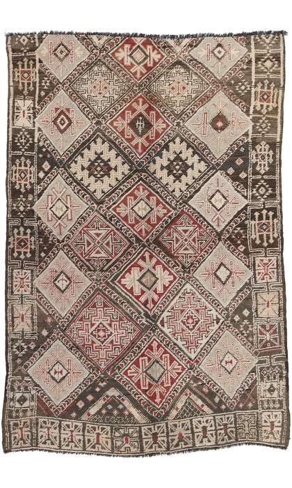 6 x 9 Vintage Beni MGuild Moroccan Rug 20856