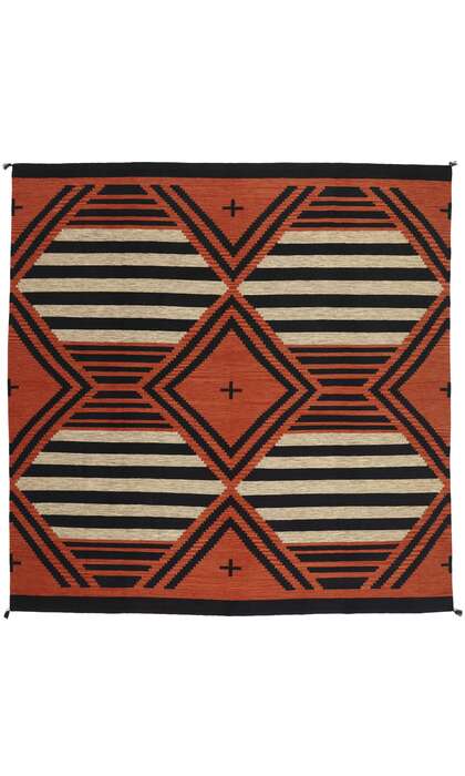 10 x 10 Southwest Modern Chief Blanket Navajo-Style Rug 81042