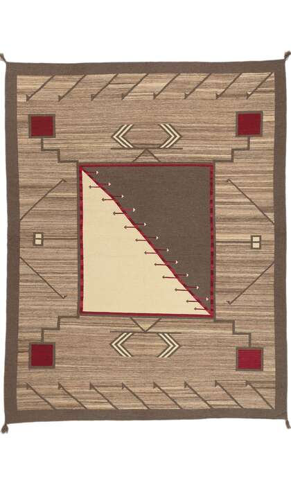 ​​​9 x 12 Southwest Modern Navajo-Style Rug 81035