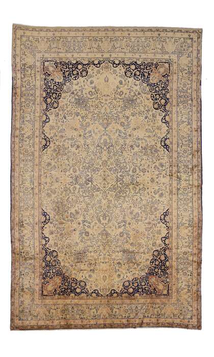 11 x 17 Oversized Antique Persian Kerman Rug 74229