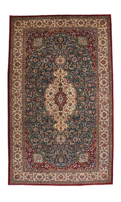 10 x 16 Antique Persian Tabriz Rug 74989