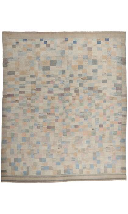 9 x 11 Modern Bauhaus Moroccan Rug 81091