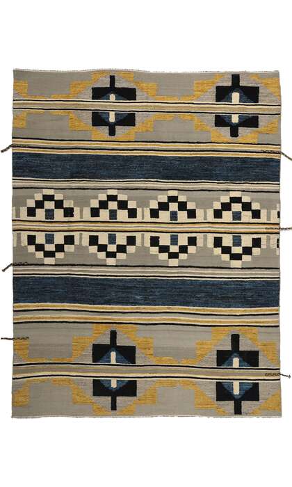 8 x 11 Southwest Modern Moroccan High-Low Rug 81056