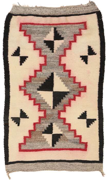 2 x 3 Antique Transitional Navajo Rug 78752