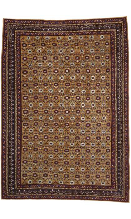 12 x 17 Antique Indian Agra Rug 76592