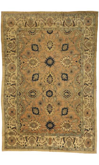 13 x 19 Vintage Persian Mahal Rug 75827