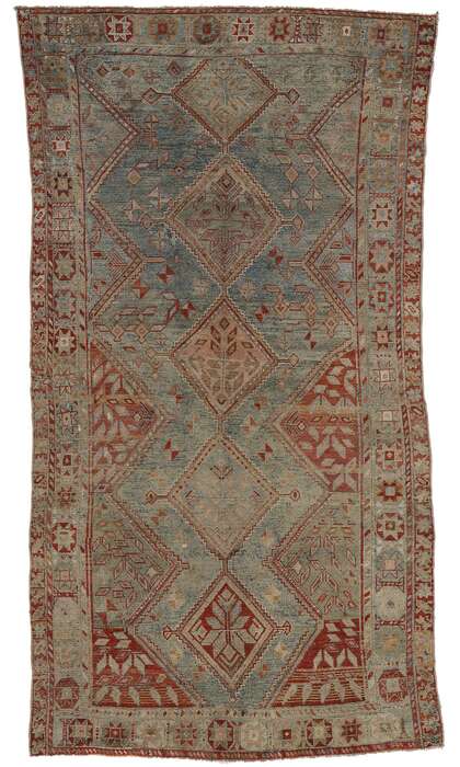 5 x 8 Antique Persian Shiraz Rug 52455