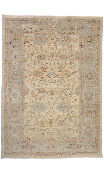 13 x 19 Modern Persian Sultanabad Rug 76556