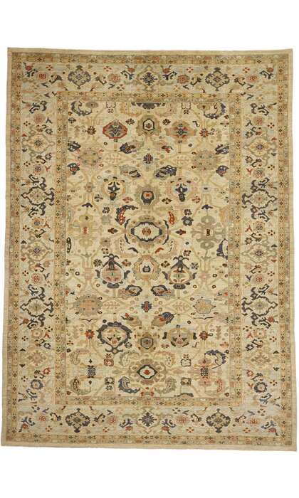 11 x 16 Organic Modern Persian Sultanabad Rug 60711