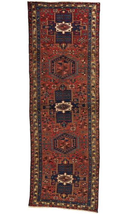4 x 11 Antique Persian Azerbaijan Rug 76359