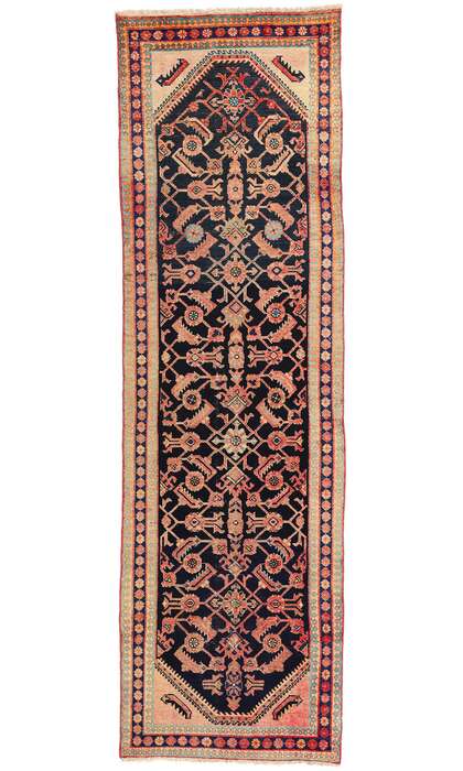 3 x 11 Vintage Persian Malayer Rug Runner 75215