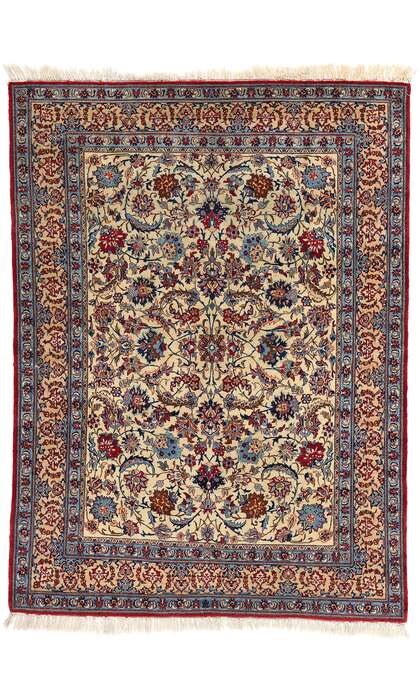 5 x 7 Vintage Persian Isfahan Rug 78680