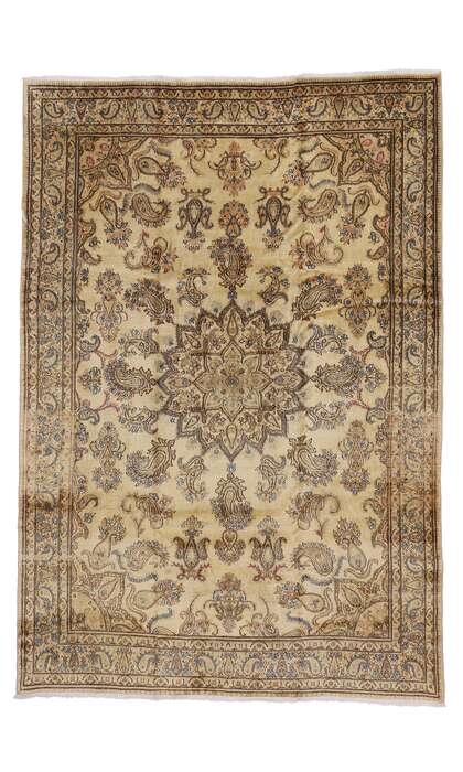 8 x 12 Vintage Persian Kerman Rug 75293