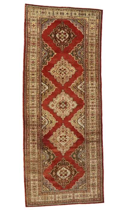 5 x 13 Vintage Oushak Rug 50588