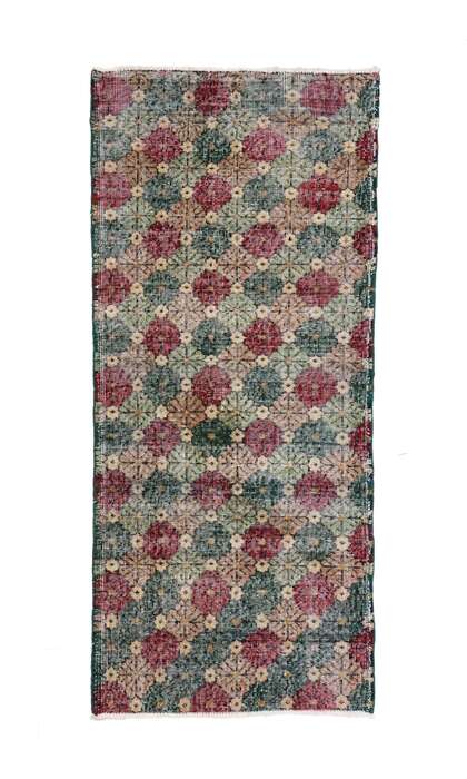 3 x 6 Zeki Muren Vintage Turkish Sivas Rug 51913