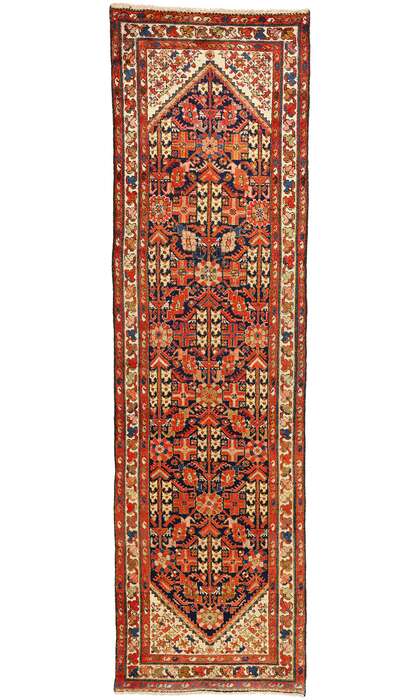 3 x 12 Vintage Persian Malayer Rug Runner 60232