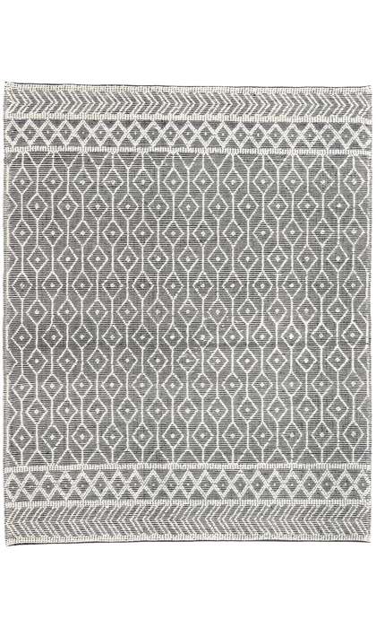 8 x 10 Moroccan Textured High Low Kilim Rug 31022