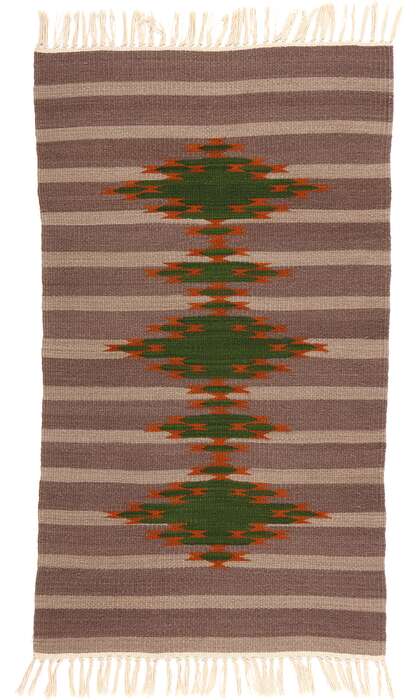 3 x 5 Vintage New Mexico Chimayo Rug Tierra Wools 78795