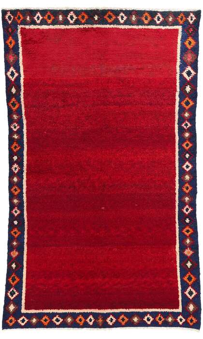 5 x 8 Vintage Red Persian Lori Rug 78883