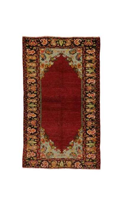 4 x 6 Vintage Oushak Rug 51656