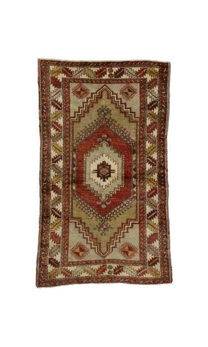 3 x 6 Vintage Oushak Rug 51694