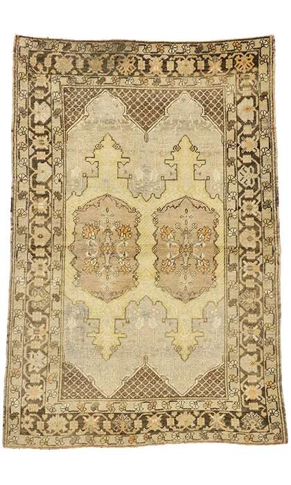 4 x 7 Vintage Oushak Rug 51701