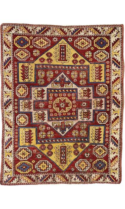 4 x 6 Vintage Oushak Rug 51732