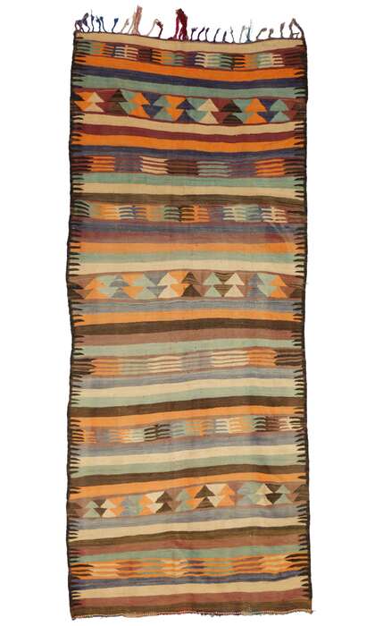 5 x 12 Vintage Moroccan Kilim Rug 20422