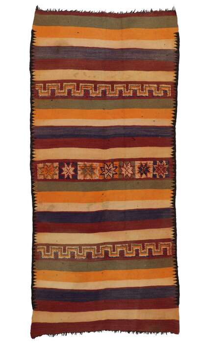 4 x 12 Vintage Moroccan Kilim Rug 20461