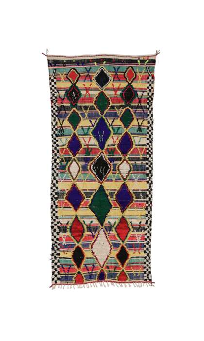 4 x 9 Vintage Moroccan Rug 20476