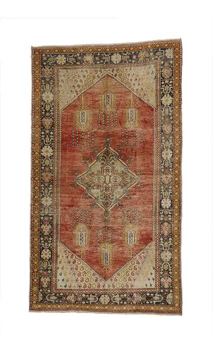 6 x 10 Vintage Oushak Rug 52040