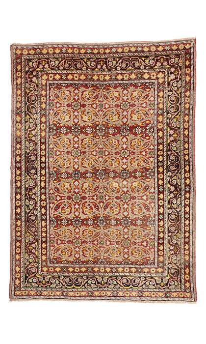 4 x 6 Vintage Oushak Rug 52080