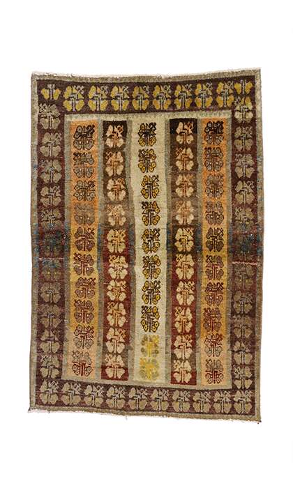 3 x 5 Vintage Oushak Rug 52103