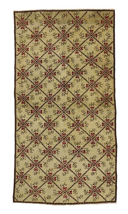 6 x 10 Vintage Oushak Rug 52144