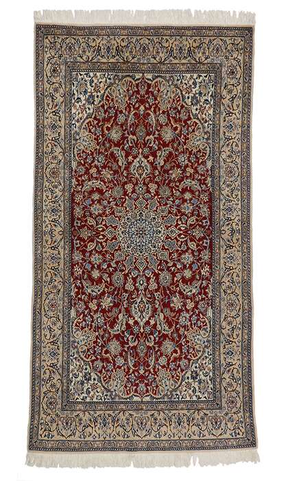 4 x 7 Vintage Nain Rug 76998